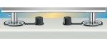 Magma T10526 Dual Deck Socket Flush Mount